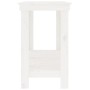 Solid white pine wood workbench 140x50x80 cm by vidaXL, Work tables - Ref: Foro24-822507, Price: 132,39 €, Discount: %