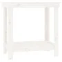 Solid white pine wood workbench 80x50x80 cm by vidaXL, Work tables - Ref: Foro24-822497, Price: 86,49 €, Discount: %
