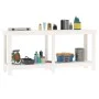 Solid white pine wood workbench 180x50x80 cm by vidaXL, Work tables - Ref: Foro24-822512, Price: 131,81 €, Discount: %