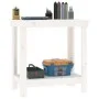Solid white pine wood workbench 80x50x80 cm by vidaXL, Work tables - Ref: Foro24-822497, Price: 86,49 €, Discount: %