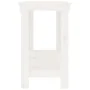 Solid white pine wood workbench 180x50x80 cm by vidaXL, Work tables - Ref: Foro24-822512, Price: 131,81 €, Discount: %