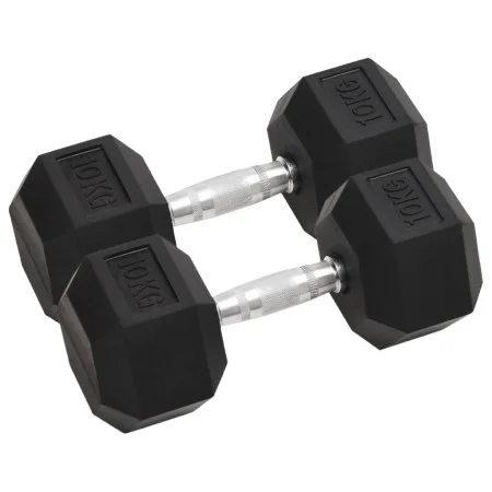Dumbbells 2 units cast iron 20 kg by vidaXL, free weight - Ref: Foro24-93604, Price: 99,89 €, Discount: %