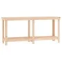 Solid pine wood workbench 180x50x80 cm by vidaXL, Work tables - Ref: Foro24-822511, Price: 124,52 €, Discount: %