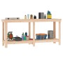 Banco de trabajo de madera maciza de pino 180x50x80 cm de vidaXL, Mesas de trabajo - Ref: Foro24-822511, Precio: 125,31 €, De...