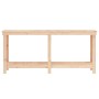 Banco de trabajo de madera maciza de pino 180x50x80 cm de vidaXL, Mesas de trabajo - Ref: Foro24-822511, Precio: 125,31 €, De...