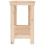 Solid pine wood workbench 180x50x80 cm by vidaXL, Work tables - Ref: Foro24-822511, Price: 124,52 €, Discount: %