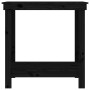 Solid black pine wood workbench 80x50x80 cm by vidaXL, Work tables - Ref: Foro24-822500, Price: 64,71 €, Discount: %