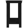 Solid black pine wood workbench 80x50x80 cm by vidaXL, Work tables - Ref: Foro24-822500, Price: 75,40 €, Discount: %