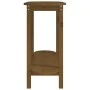 Konsolentisch aus massiver Kiefer honigbraun 110x40x80 cm von vidaXL, Couchtisch - Ref: Foro24-822300, Preis: 63,72 €, Rabatt: %