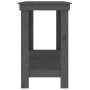 Werkbank aus massivem, grauem Kiefernholz, 180 x 50 x 80 cm von vidaXL, Arbeitstische - Ref: Foro24-822513, Preis: 125,77 €, ...