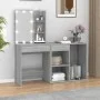 Dressing table with LED and Sonoma gray plywood cabinet by vidaXL, Bedroom Dressers - Ref: Foro24-3120186, Price: 149,52 €, D...