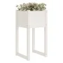 Jardinera 2 unidades madera maciza de pino blanco 40x40x81 cm de vidaXL, Maceteros y jardineras - Ref: Foro24-822125, Precio:...