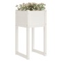 Planter 2 units solid white pine wood 40x40x81 cm by vidaXL, Pots and planters - Ref: Foro24-822125, Price: 75,19 €, Discount: %