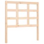 Estructura de cama sin colchón madera maciza de pino 90x190 cm