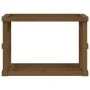 Outdoor firewood holder honey brown pine wood 108x52x74 cm by vidaXL, Firewood bags and holders - Ref: Foro24-822634, Price: ...