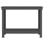Solid gray pine wood workbench 110x50x80 cm by vidaXL, Work tables - Ref: Foro24-822503, Price: 77,42 €, Discount: %