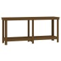 Massive Werkbank aus honigbraunem Kiefernholz, 180 x 50 x 80 cm von vidaXL, Arbeitstische - Ref: Foro24-822514, Preis: 155,57...