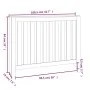 Solid pine wood radiator cover 108.5x19x84 cm by vidaXL, Accessories for heating radiators - Ref: Foro24-822571, Price: 61,99...