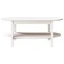 Couchtisch aus massivem weißem Kiefernholz, 110 x 55 x 45 cm von vidaXL, Couchtisch - Ref: Foro24-822288, Preis: 124,76 €, Ra...