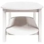 Couchtisch aus massivem weißem Kiefernholz, 110 x 55 x 45 cm von vidaXL, Couchtisch - Ref: Foro24-822288, Preis: 124,76 €, Ra...