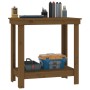 Werkbank Massivholz Kiefer honigbraun 80x50x80 cm von vidaXL, Arbeitstische - Ref: Foro24-822499, Preis: 67,98 €, Rabatt: %