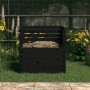 Compostador de madera maciza de pino negro 80x80x78 cm de vidaXL, Compostadores - Ref: Foro24-822191, Precio: 115,42 €, Descu...