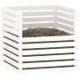 Compostador de madera maciza de pino blanco 80x80x78 cm de vidaXL, Compostadores - Ref: Foro24-822188, Precio: 85,22 €, Descu...