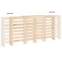 Heizkörperverkleidung aus massivem Kiefernholz 210x21x85 cm von vidaXL, Zubehör für Heizkörper - Ref: Foro24-822611, Preis: 8...