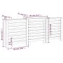 Solid pine wood radiator cover 210x21x85 cm by vidaXL, Accessories for heating radiators - Ref: Foro24-822611, Price: 93,07 €...