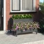 Solid gray pine wood planter 110x84x75 cm by vidaXL, Pots and planters - Ref: Foro24-822264, Price: 155,57 €, Discount: %