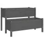 Pflanzgefäß Kiefer massiv grau 110x84x75 cm von vidaXL, Töpfe und Pflanzgefäße - Ref: Foro24-822264, Preis: 155,57 €, Rabatt: %
