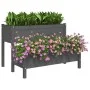 Pflanzgefäß Kiefer massiv grau 110x84x75 cm von vidaXL, Töpfe und Pflanzgefäße - Ref: Foro24-822264, Preis: 155,57 €, Rabatt: %