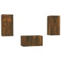 Set de muebles de TV 3 pzas madera contrachapada roble ahumado de vidaXL, Muebles TV - Ref: Foro24-3120230, Precio: 97,39 €, ...