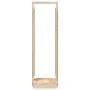 Brennholzhalter aus massivem Kiefernholz, 33,5 x 30 x 110 cm von vidaXL, Brennholztaschen und -halter - Ref: Foro24-822621, P...
