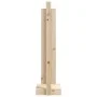 Brennholzhalter aus massivem Kiefernholz, 33,5 x 30 x 110 cm von vidaXL, Brennholztaschen und -halter - Ref: Foro24-822621, P...