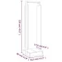 Soporte para leña madera maciza de pino 33,5x30x110 cm de vidaXL, Bolsas y soportes de leña - Ref: Foro24-822621, Precio: 45,...