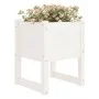 Solid white pine wood planter 40x40x52.5 cm by vidaXL, Pots and planters - Ref: Foro24-822109, Price: 40,68 €, Discount: %