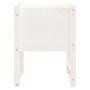 Solid white pine wood planter 40x40x52.5 cm by vidaXL, Pots and planters - Ref: Foro24-822109, Price: 39,64 €, Discount: %