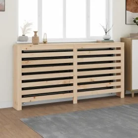 Heizkörperabdeckung aus massivem Kiefernholz, 169 x 19 x 84 cm von vidaXL, Zubehör für Heizkörper - Ref: Foro24-822606, Preis...