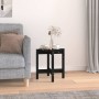 Solid black pine wood coffee table Ø42.5x45 cm by vidaXL, Coffee table - Ref: Foro24-822316, Price: 24,60 €, Discount: %