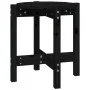 Couchtisch aus massivem Kiefernholz schwarz Ø42,5x45 cm von vidaXL, Couchtisch - Ref: Foro24-822316, Preis: 24,60 €, Rabatt: %