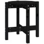 Solid black pine wood coffee table Ø42.5x45 cm by vidaXL, Coffee table - Ref: Foro24-822316, Price: 24,60 €, Discount: %