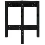 Couchtisch aus massivem Kiefernholz schwarz Ø42,5x45 cm von vidaXL, Couchtisch - Ref: Foro24-822316, Preis: 24,60 €, Rabatt: %