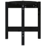 Solid black pine wood coffee table Ø42.5x45 cm by vidaXL, Coffee table - Ref: Foro24-822316, Price: 24,60 €, Discount: %