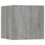 Wall TV cabinets 8 pcs Sonoma gray 30.5x30x30 cm by vidaXL, TV Furniture - Ref: Foro24-3120324, Price: 171,43 €, Discount: %