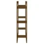 Firewood rack solid honey brown pine wood 80x25x100cm by vidaXL, Accessories for bags and firewood holders - Ref: Foro24-8224...