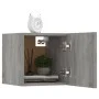 Wand-TV-Schränke 8 Stück Sonoma grau 30,5x30x30 cm von vidaXL, TV-Möbel - Ref: Foro24-3120324, Preis: 171,43 €, Rabatt: %