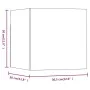 Wand-TV-Schränke 8 Stück Sonoma grau 30,5x30x30 cm von vidaXL, TV-Möbel - Ref: Foro24-3120324, Preis: 171,43 €, Rabatt: %