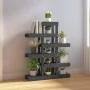 Solid gray pine wood plant stand 85x25x109.5 cm by vidaXL, Pot stands - Ref: Foro24-822089, Price: 75,87 €, Discount: %