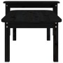 2-piece solid black pine wood coffee table set by vidaXL, Coffee table - Ref: Foro24-822366, Price: 77,90 €, Discount: %